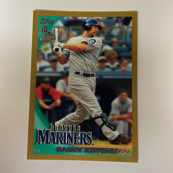 2010 Topps Baseball Gold Parallel cards and a Silk card - Picture 14 of 16